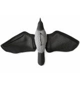 Art. 57/S cornacchia grigia in volo ali in microfibra g.180